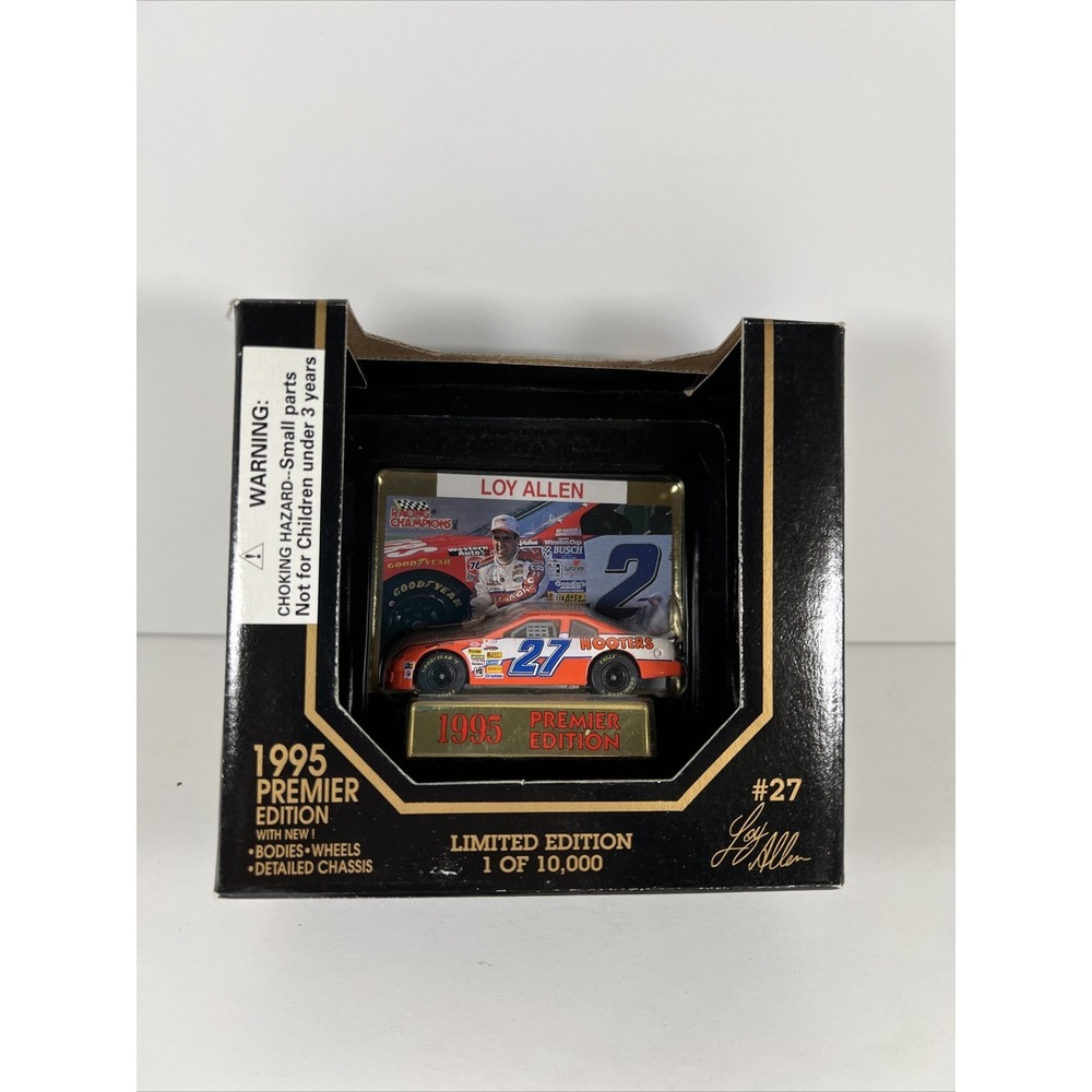 Vintage Racing Champions Nascar Loy Allen #27 Hooters Car 1995‎ Premier Edition